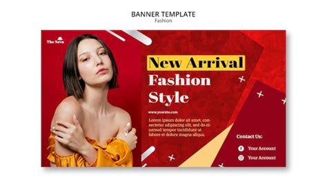 Free Psd Fashion Banner Template With Photo