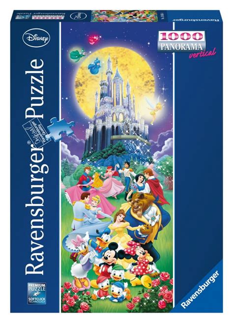 Disney Castle Characters 1000 Piece Jigsaw Puzzle Ravensburger