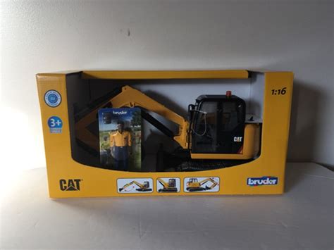 Bruder Cat Mini Excavator With Worker Mysite