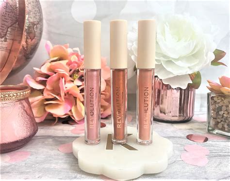 Kathryn S Loves Revolution Nudes Collection Metallic Lip Gloss Review