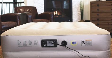 The serta raised air mattress with never flat technology makes getting into and out of bed easier and is your solution for a bed on the go. Serta 16″ Raised Queen Size Airbed Only $36.75 Shipped ...