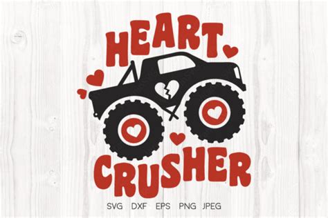 Heart Crusher Svg Valentines Day Svg Graphic By Vitaminsvg · Creative Fabrica