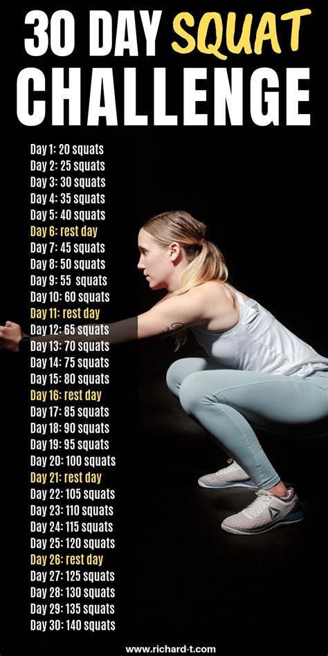30 Day Squat Challenge Thatll Transform Your Butt