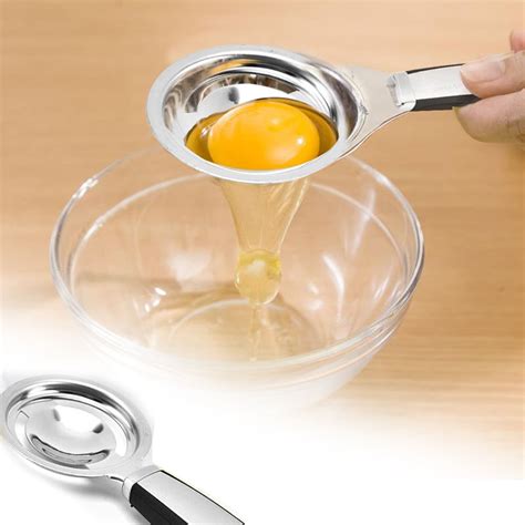 Egg Separator Stainless Steel Egg White Yolk Separating Etsy