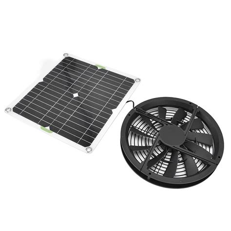 Greenhouse Solar Fan Lower Indoor Temperature Solar Panel Fan 3000rpm