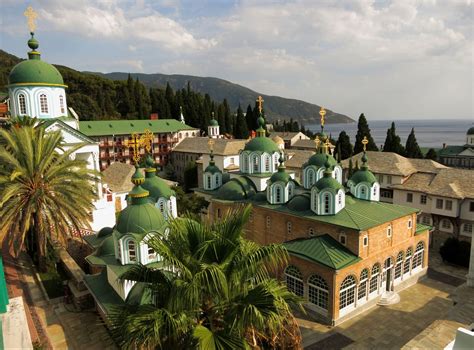 Saint Panteleimon Monastery In 2021 Greece Idyllic Monastery