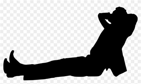 Man Laying Down Silhouette Hd Png Download 960x5323405180 Pngfind