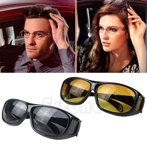 unisex hd lenses sunglasses night vision goggles driving glasses uv protection in men s