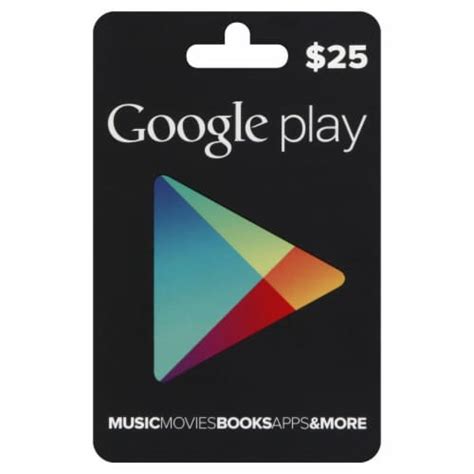 Google Play Gift Card Ct Kroger