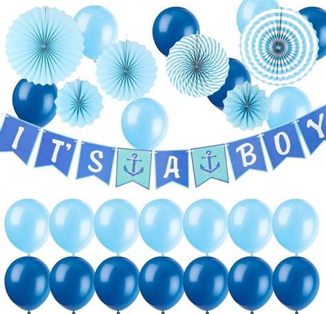 Versiering Geboorte Jongen Its A Boy Zoon Geboren Ballonnen