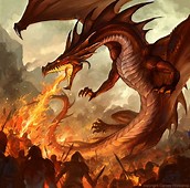 Résultat d’images pour image de dragon de feu