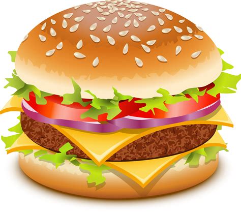 Hamburger Burger Clipart Clipart Kid