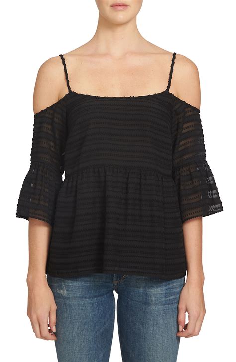1state Cold Shoulder Ruffle Top Nordstrom