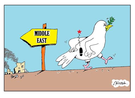 Peace In Middle East Toons Mag