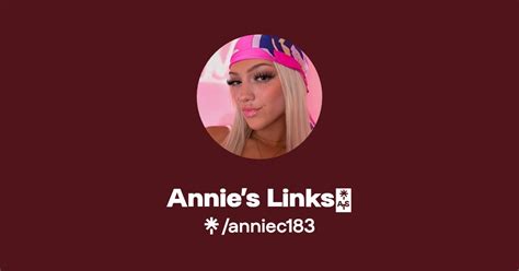 Annies Links💕 Instagram Tiktok Linktree