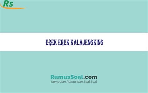 kalajengking erek erek