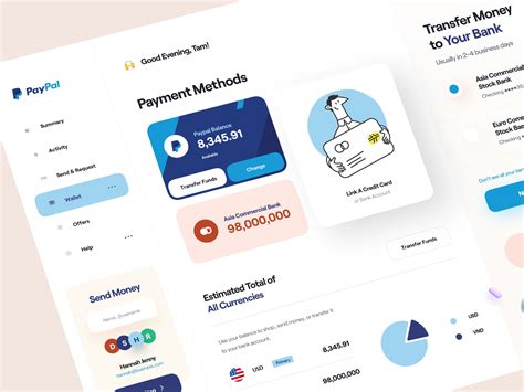 Paypal is one of the most popular payment platforms out there. Paypal - Web App Concept by Tran Mau Tri Tam on Dribbble