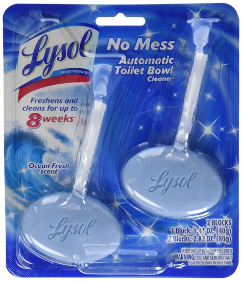 Lysol B S W LYSOL No Mess Automatic Toilet Bowl Cleaner Ocean Fresh Scent Ea Buy