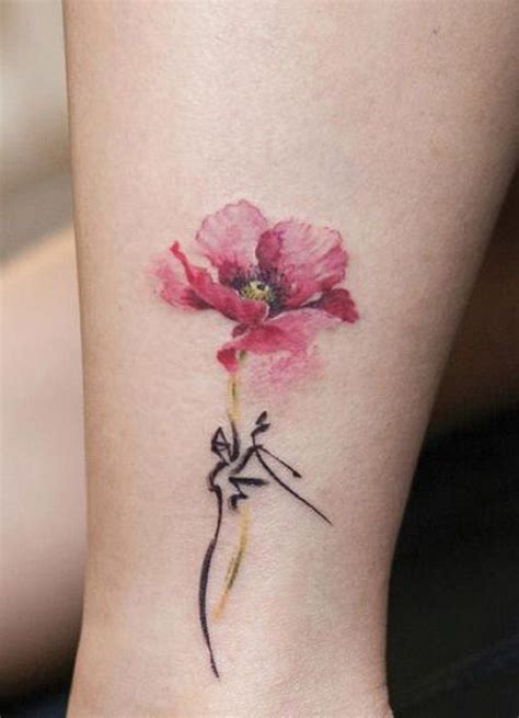 100 Trending Watercolor Flower Tattoo Ideas For Women Flower Tattoo