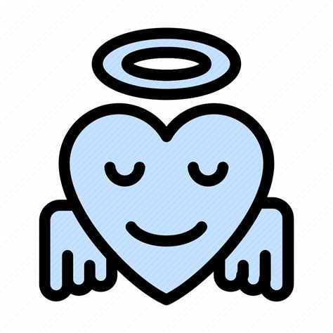 Blessed Face Emoji Emoticon Feeling Icon Download On Iconfinder
