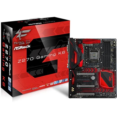 Asrock Z270 Gaming K6 Carte Mère Asrock Sur