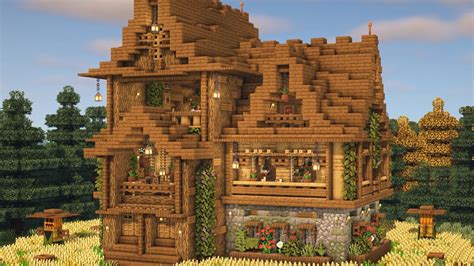 How To Build A Cute Cottage In Minecraft Kobo Building