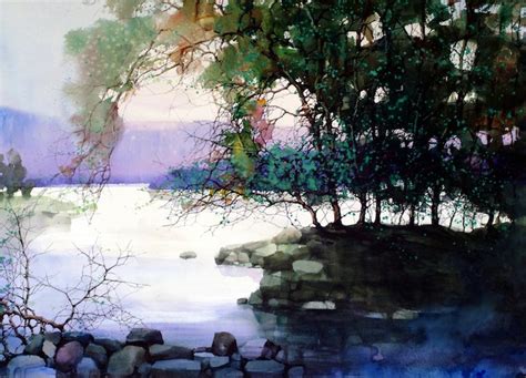 Beautiful Watercolor Landscapes 12 Pieces