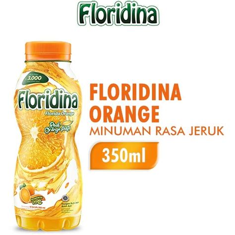 Jual Floridina Orange Minuman Rasa Jeruk Botol 350 Ml 1 Pcs