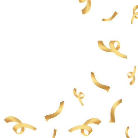 Birthday Confetti Clipart Transparent Png Hd Gold Confetti Png