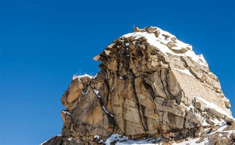 Huge Boulder And Blue Sky Stock Photo Image Of Cliff 94554882
