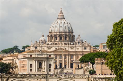Filesaint Peters Basilica Facade Rome Italy Wikimedia Commons