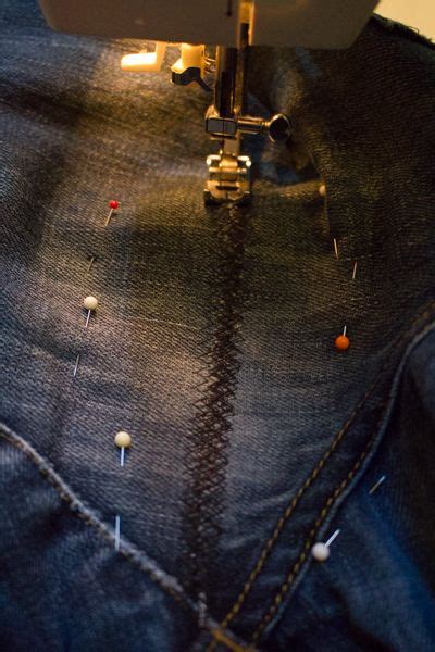 How To Mend A Rip In The Thigh Of Your Jeans Crafting A Green World