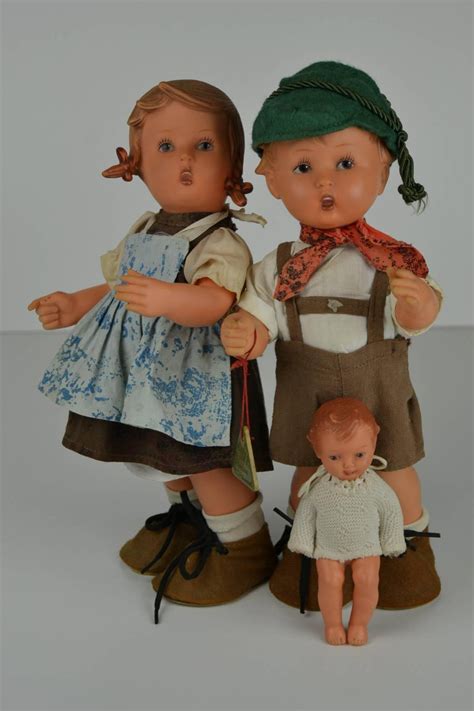 m j hümmel goebel rubber dolls with labels western germany for sale at 1stdibs vintage