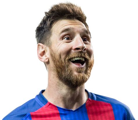 Lionel Messi Barcelona Football Render Footyrenders