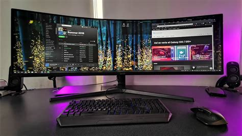 Samsung Super Ultra Wide 49 Monitor Unboxing Español Youtube