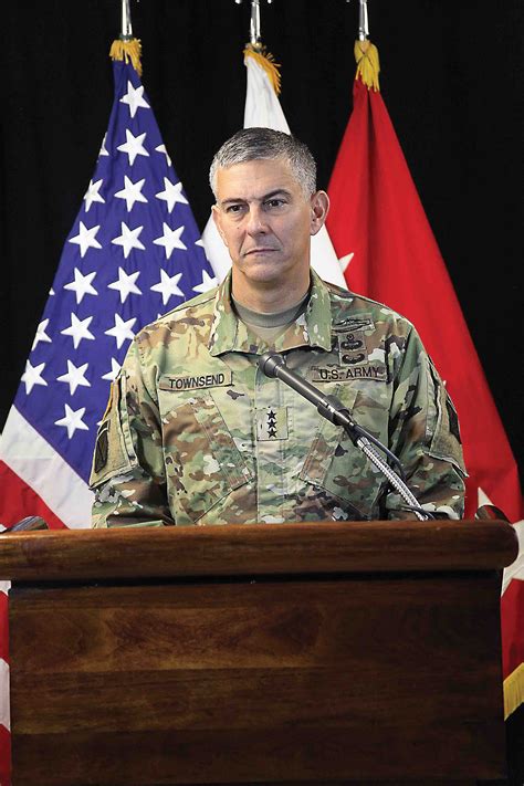 Xviii Airborne Corps Commanding General Speaks At Warfighter