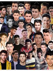 Quot Nick Jonas Collage Quot Poster For Sale By Unicorndeni Redbubble