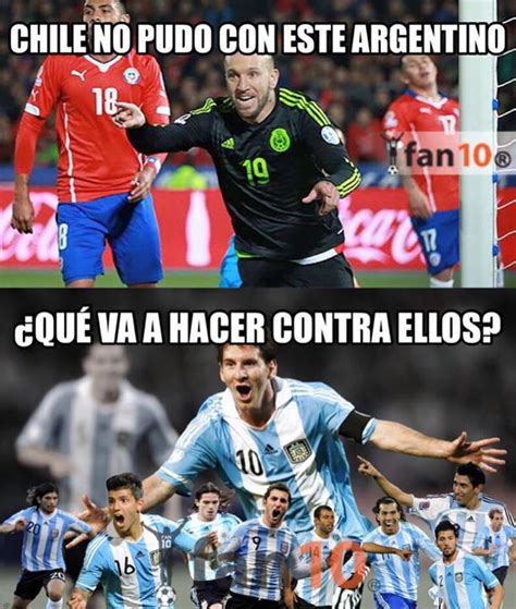 Chile vs argentina in a nutshell. Los mejores memes del Chile-Argentina. Final Copa América