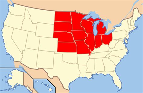 North America Regional Example The American Midwest The Western