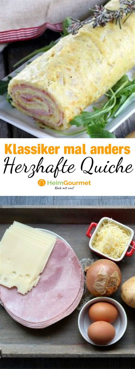 Über 49 bewertungen und für ausgezeichnet befunden. Herzhaft eingerollt: Rezept für saftige QUICHE aus ...
