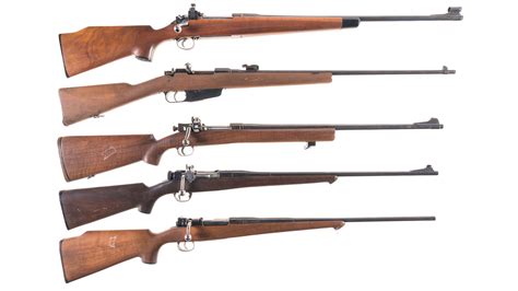 Five Customized Military Bolt Action Rifles Rock Island Auction