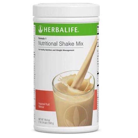 Herbalife Formula 1f1 Healthy Nutritional Shake 550g Shopee Malaysia