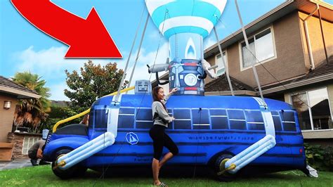 We Bought The Fortnite Battle Bus In Real Life Youtube