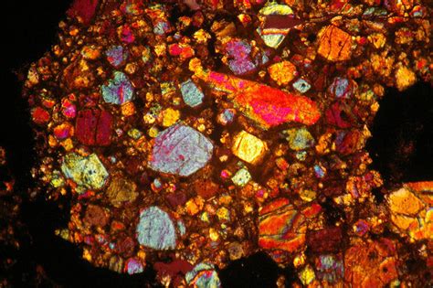 Otherworldly Pics Of The Iridescent Universe Inside Meteorites Co