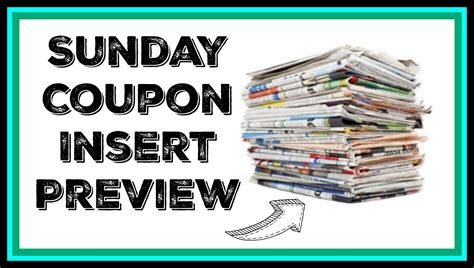 522 Sunday Newspaper Coupon Insert Preview