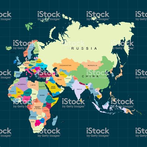 Mapa Mundi Asia