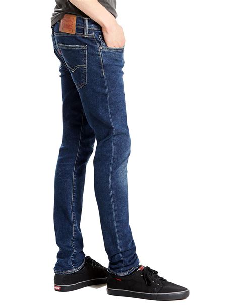 levi s® 519 retro mod extreme skinny fit denim jeans in gritt 519