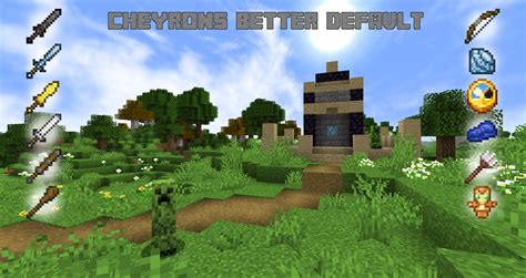Cheyrons Better Default 16x16 Resource Packs Mapping And Modding