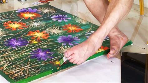 Artists Who Paint With Their Feet Have ‘toe Maps In Their Brains