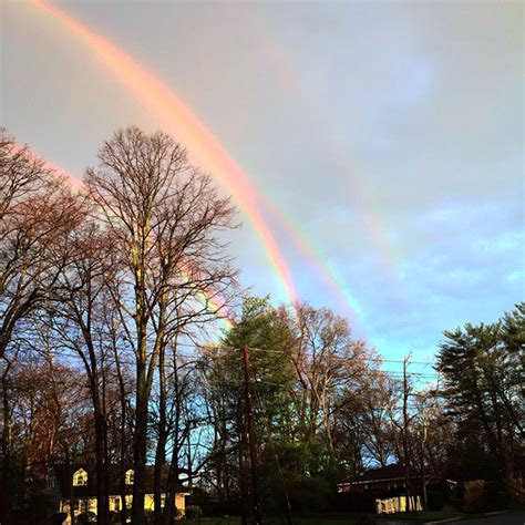 An Incredibly Rare Photo Of A Quadruple Rainbow Petapixel